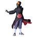 Zoom sur le visage masqué de Tobi Naruto Shippuden mettant en valeur les yeux et les finitions