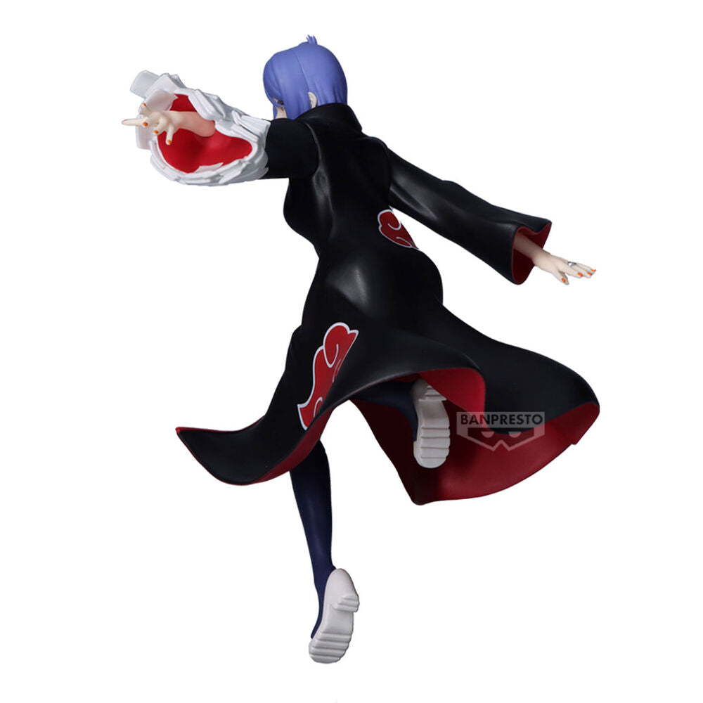 Image de dos montrant les détails et la finition de la figurine Konan 15cm
