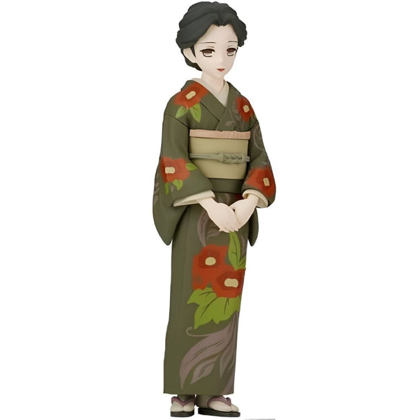Vue latérale de la figurine Tamayo BANPRESTO 14 cm, mettant en valeur les couleurs et la finition soignée