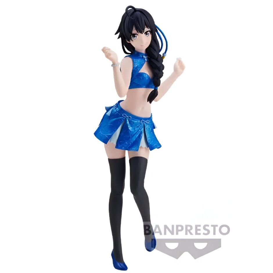 Photo de la figurine My Teen Romantic Comedy SNAFU Climax avec son socle et emballage d'origine BANPRESTO