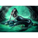 Boîte du puzzle CLEMENTONI 1000 pièces Anne Stokes Siren's Lament avec illustration détaillée et dimensions affichées