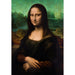 Puzzle CLEMENTONI Mona Lisa 1000 pièces assemblé montrant le célèbre portrait de Léonard de Vinci en détail