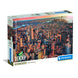 Image du puzzle New York City assemblé, montrant les détails précis et la qualité des pièces du produit CLEMENTONI.