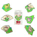 Pin's émaillé Loungefly Hello Kitty and Friends en boîte mystère avec design coloré