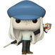 Détail de la figurine Funko POP Kite Hunter X Hunter, mettant en valeur son design vinyle exclusif