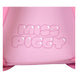 Vue latérale du sac à dos Miss Piggy montrant sa silhouette compacte et élégante
