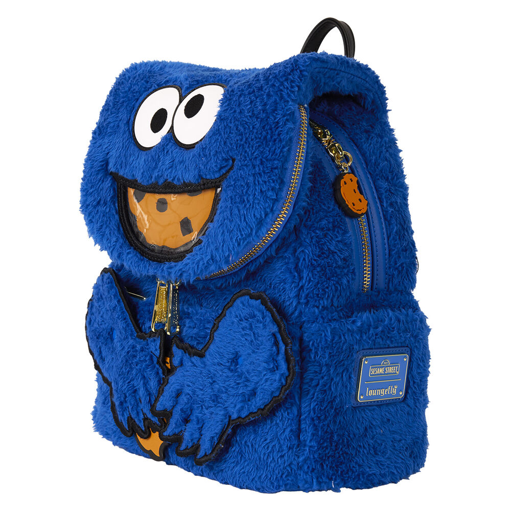 Pochette amovible pour pièces détachée du sac à dos Cookie Monster Sesame Street