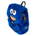 Fermeture éclair brillante en métal doré sur le sac à dos Loungefly Cookie Monster