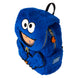 Fermeture éclair brillante en métal doré sur le sac à dos Loungefly Cookie Monster
