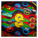 Doublure intérieure assortie avec imprimé Sesame Street dans le sac à dos