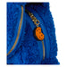 Sac à dos Cookie Monster porté par un modèle pour montrer le confort des bretelles