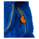 Sac à dos Cookie Monster porté par un modèle pour montrer le confort des bretelles