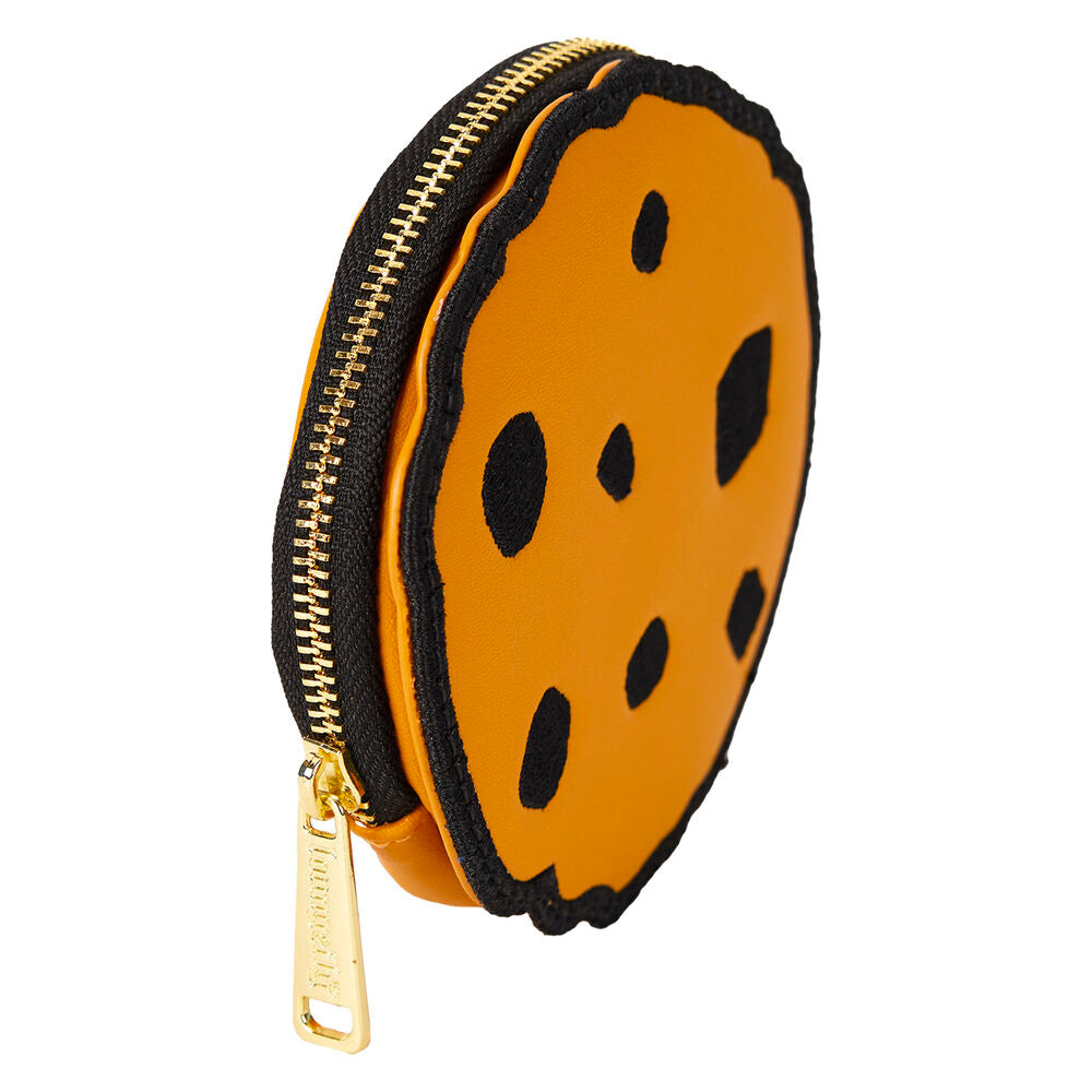 Poche latérale zippée du sac à dos Loungefly Cookie Monster pour un rangement facile