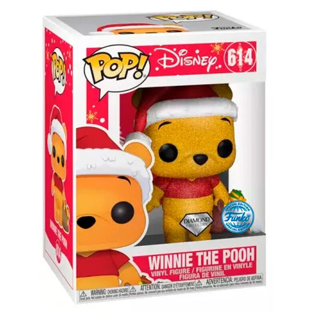 Zoom sur la figurine Funko POP Winnie the Pooh avec détails précis et couleurs vives