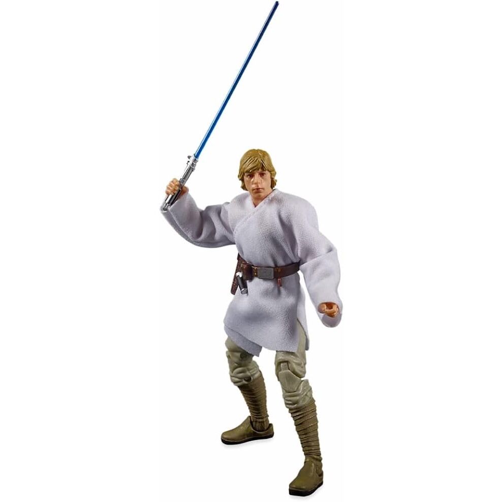 Emballage officiel de la figurine Luke Skywalker 15 cm HASBRO, édition spéciale 50e anniversaire Lucasfilm.