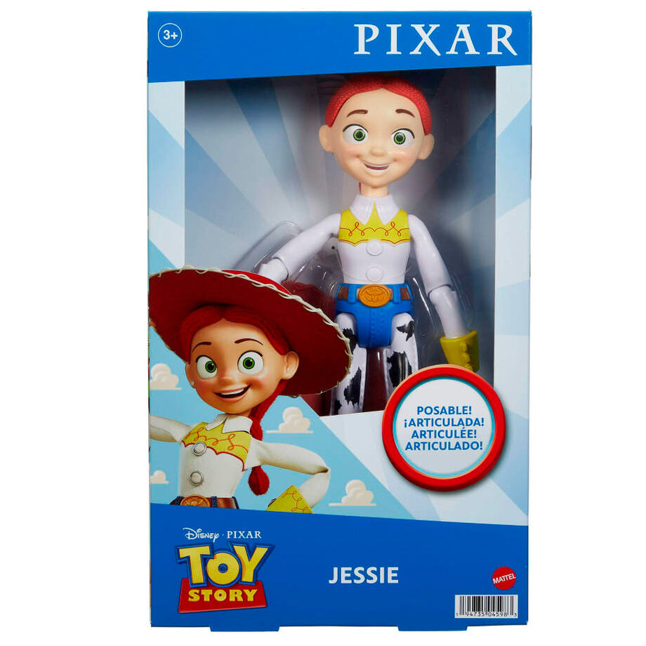 Détail des articulations mobiles de la poupée Jessie pour des poses variées
