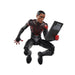 Zoom sur les détails du visage et du masque de la figurine Marvel Legends Spider-Man