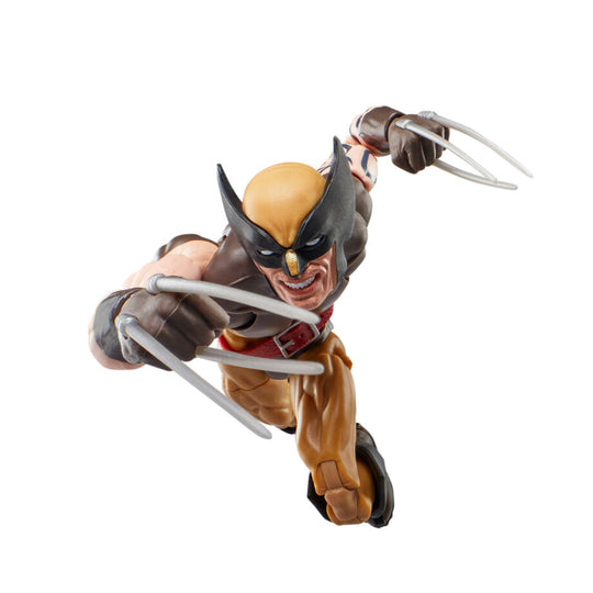 Posture d’action de la figurine Marvel Legends Daken Wolverine avec griffes déployées