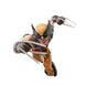 Posture d’action de la figurine Marvel Legends Daken Wolverine avec griffes déployées