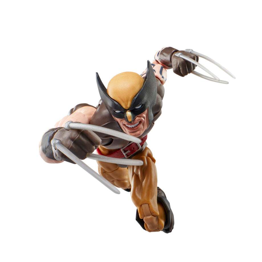 Posture d’action de la figurine Marvel Legends Daken Wolverine avec griffes déployées