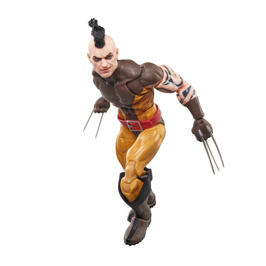 Zoom sur les détails du costume noir et rouge de Daken Wolverine Dark Avengers