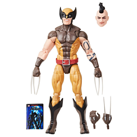 Détail de la tête masquée de la figurine Daken Wolverine 15cm HASBRO