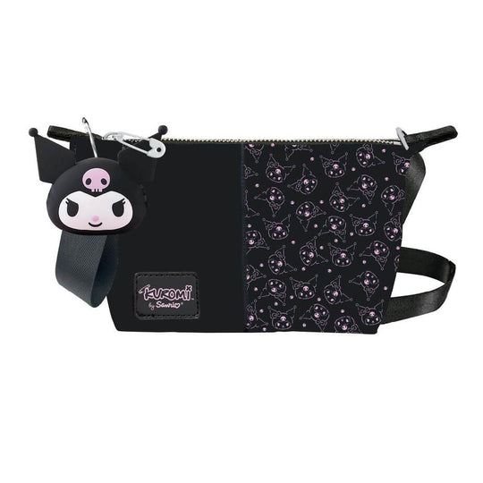 Sac Hello Kitty Kuromi CERDÁ, vue de face, mettant en évidence le design adorable des personnages et la qualité des finitions.