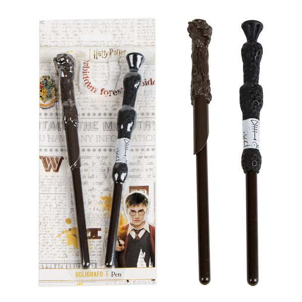 Pack de 2 stylos Harry Potter CERDÁ avec design officiel et couleurs vives