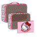 Intérieur de la trousse Hello Kitty CERDÁ montrant le compartiment spacieux et la fermeture éclair