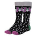 Chaussettes Joker DC Comics portées montrant confort et style
