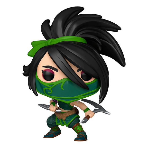 Figurine Funko POP Akali de League of Legends en vinyle de 9cm avec détails soignés