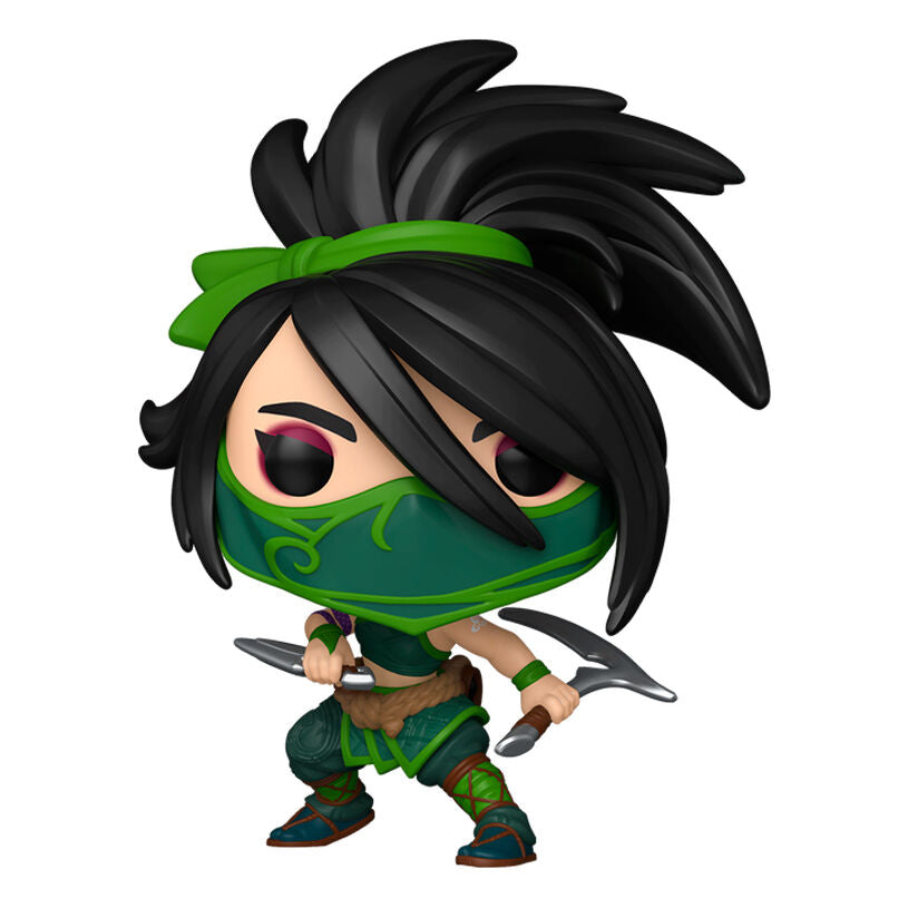 Figurine Funko POP Akali de League of Legends en vinyle de 9cm avec détails soignés