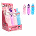 Stylo peluche Hello Kitty assorti de couleur rose vif avec visage souriant, marque CERDÁ, présenté sur fond blanc.