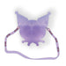 Zoom sur le sac Hello Kitty Kuromi montrant la texture peluche et les finitions soignées
