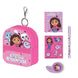 Set papeterie assorti au mini sac à dos Gabbys Doll House CERDÁ, idéal pour ranger stylos, crayons et accessoires scolaires