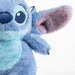 Présentation des différents angles du sac peluche Disney Stitch CERDÁ avec fermeture éclair visible