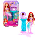 Poupée Ariel La Petite Sirène Disney avec sa coiffeuse pliable ouverte et accessoires visibles