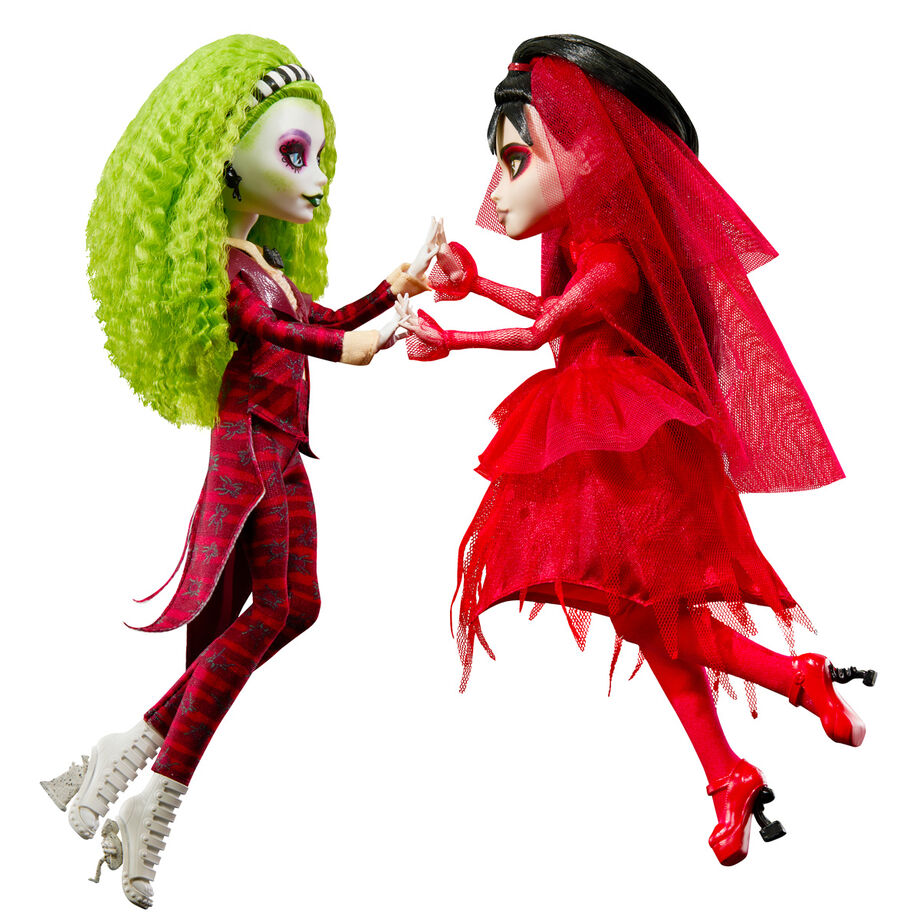 Certificat d'authenticité officiel MATTEL inclus dans le coffret Monster High Beetlejuice
