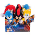 Peluche Sonic 3 The Movie de 23cm vue de face avec détails précis et couleurs vives