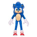 Vue rapprochée sur le visage expressif de la figurine Sonic 3 The Movie