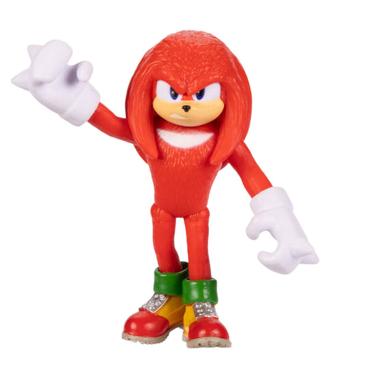 Comparaison de la figurine Sonic 3 The Movie avec un objet de référence