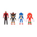 Photo de groupe avec plusieurs figurines Sonic 3 The Movie assorties