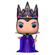 Boîte cadeau officielle Funko contenant la figurine POP de la Reine Maléfique de Blanche-Neige, avec illustrations colorées