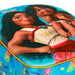 Vue latérale du sac à dos Vaiana Moana Sisters montrant la profondeur et la texture 3D.