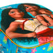 Vue latérale du sac à dos Vaiana Moana Sisters montrant la profondeur et la texture 3D.