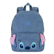 Vue de face du sac à dos Disney Stitch Roy avec design coloré et logo KARACTERMANIA