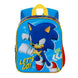 Étiquette d'identification au dos du sac à dos Sonic The Hedgehog Go 3D