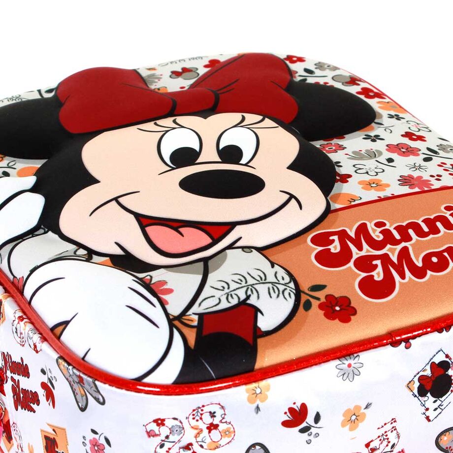 Présentation complète du sac à dos Disney Minnie 31 cm avec ses dimensions compactes