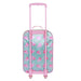 Valise trolley Barbie Pets 3D vue de face avec motif embossé coloré