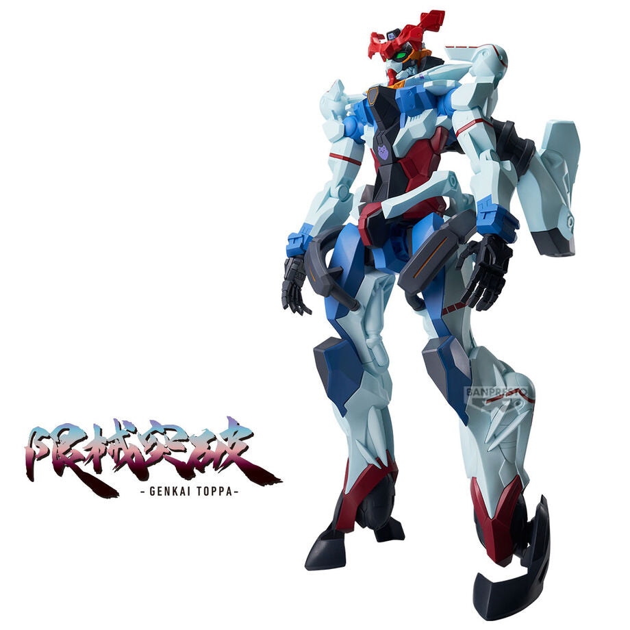Figurine Mobile Suit Gundam New Series de 28cm vue de face avec détails précis et couleurs vives